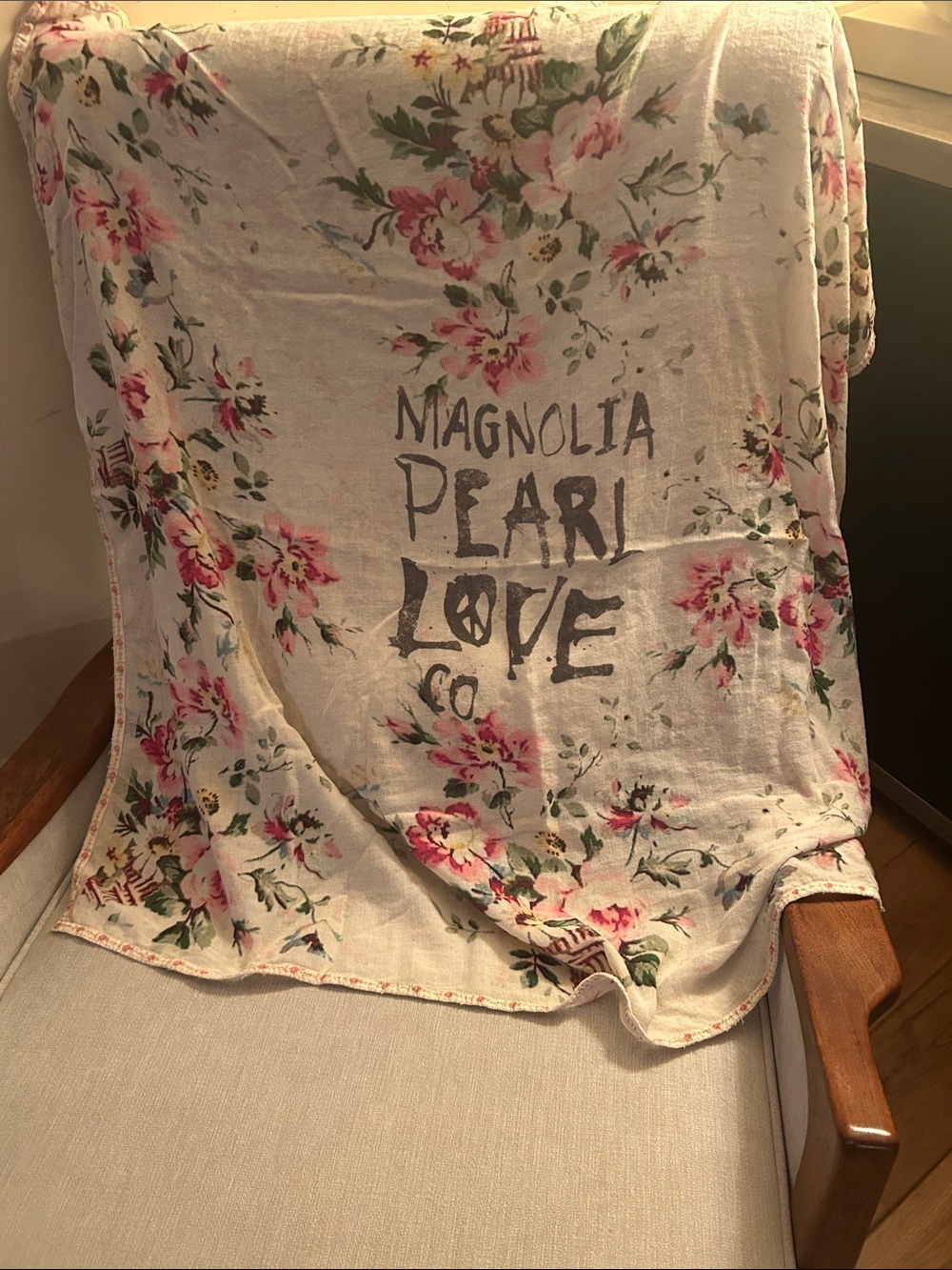 Magnolia Pearl fall scarf